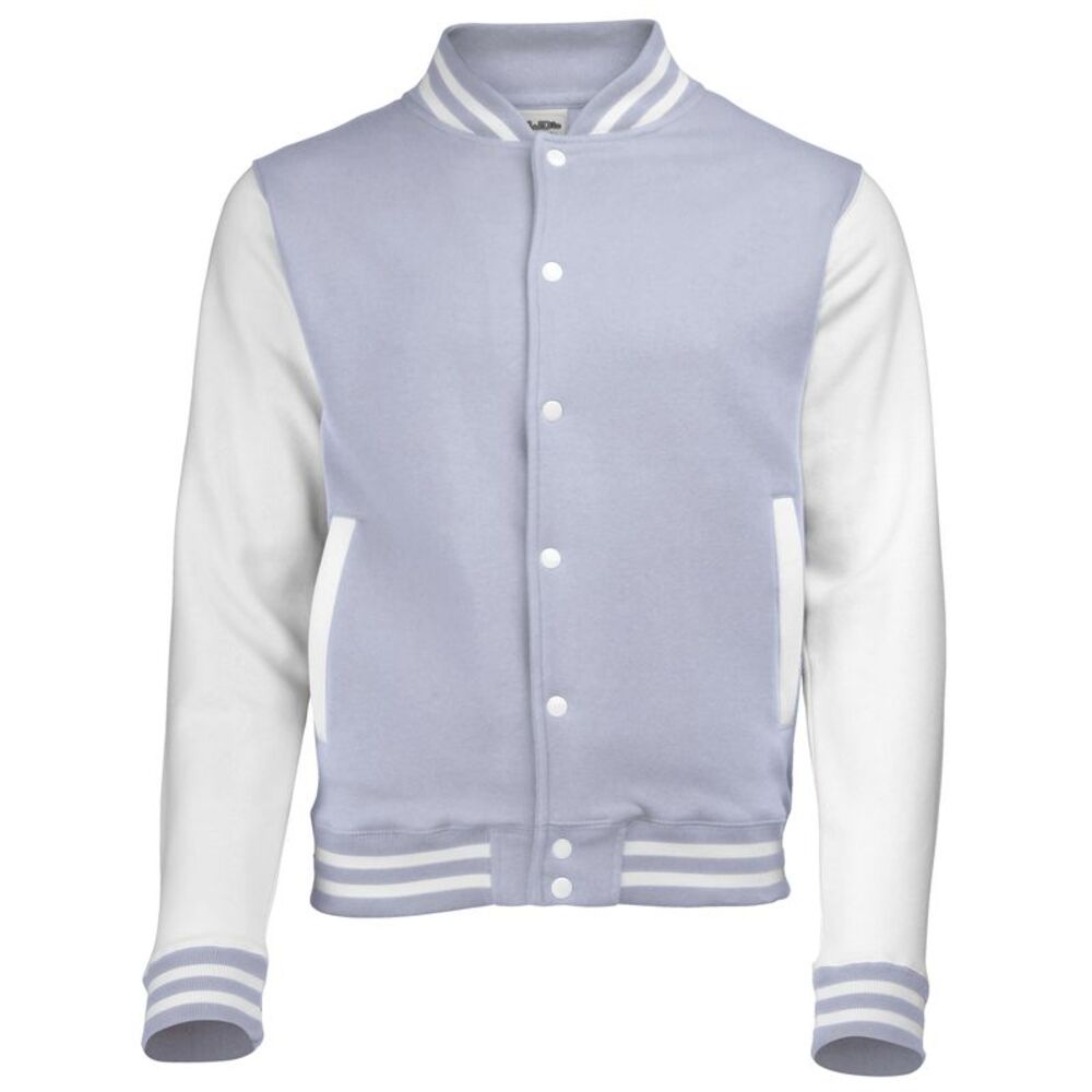 Awdis Unisex Mens /Womens Casual Fashion Varsity /Baseball College Jacket / Heat